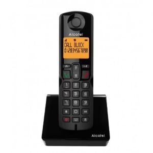 Αναλογική συσκευή Alcatel S280 EWE BLK Cordless DECT Handset