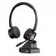 Supervoice SVC-WBT42 Professional Wireless Ai Noise Canceling Bluetooth Headset Dual 